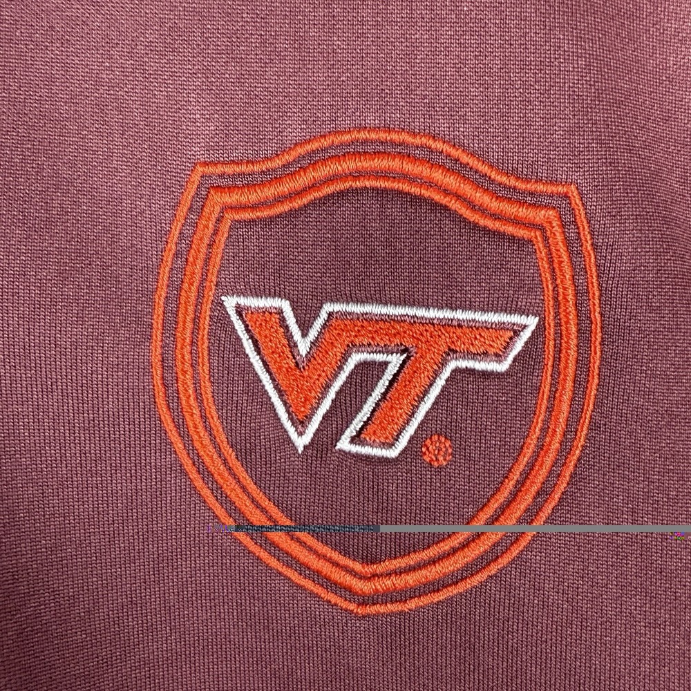 Virginia Tech Hokies‎ Columbia Omnishield 1/4 Zip-Up Jacket Maroon Mens XL NCAA - Picture 5 of 10